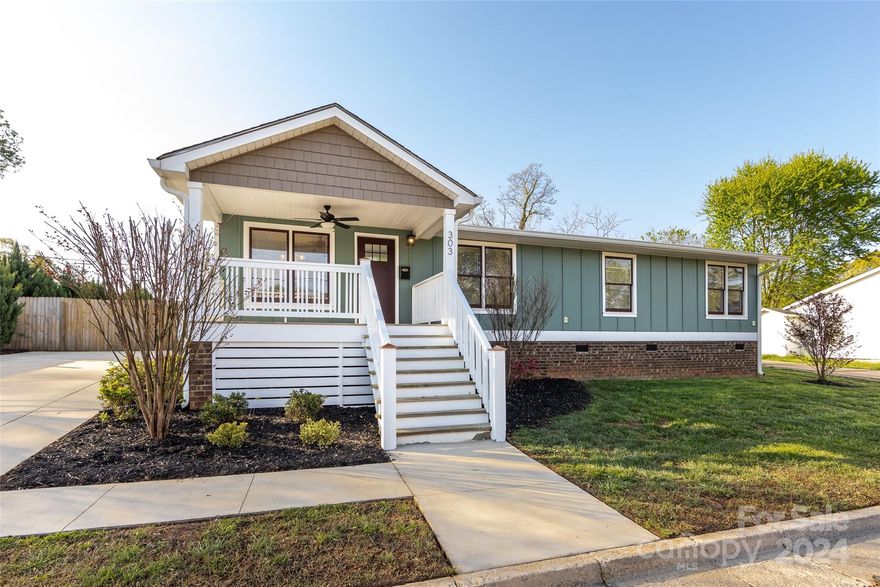 Multiple offers have been received and the seller would like to review all offers Sunday afternoon. Thank you for showing!Prime Fort Mill location! From the inviting front porch to the expansive fenced backyard, this home offers a perfect blend of indoor-outdoor living w/ no HOA! This beauty of a home was completed redone in 2017 - Kitchen, Bathrooms, Roof, HVAC, plumbing, electric, siding, water heater and more! The spacious and open living area seamlessly flows into the dining space and kitchen, creating an ideal space for both relaxation and entertainment. Granite countertops in the kitchen and stone Countertops in the bathrooms. The primary bedroom boasts a spacious walk-in closet and double vanities in the bathroom. The large fenced backyard offers privacy and space for outdoor activities. Conveniently located to Calhoun St and Walter Y Elisha Park (less than 1/2 mile to Anne Springs Close Greenway. Great for nature and outdoor recreation. Also short distance to Main St.