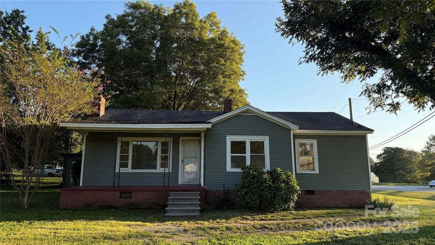 Fantastic home on a corner lot. Located on Highway 74 with ease of access to downtown Shelby and Forest City two bedroom one bath with a third room that could be used as an office or media room brand new heating and cooling system. This is a charming little home with ample front yard, and move-in ready.

Schedule your tour today!