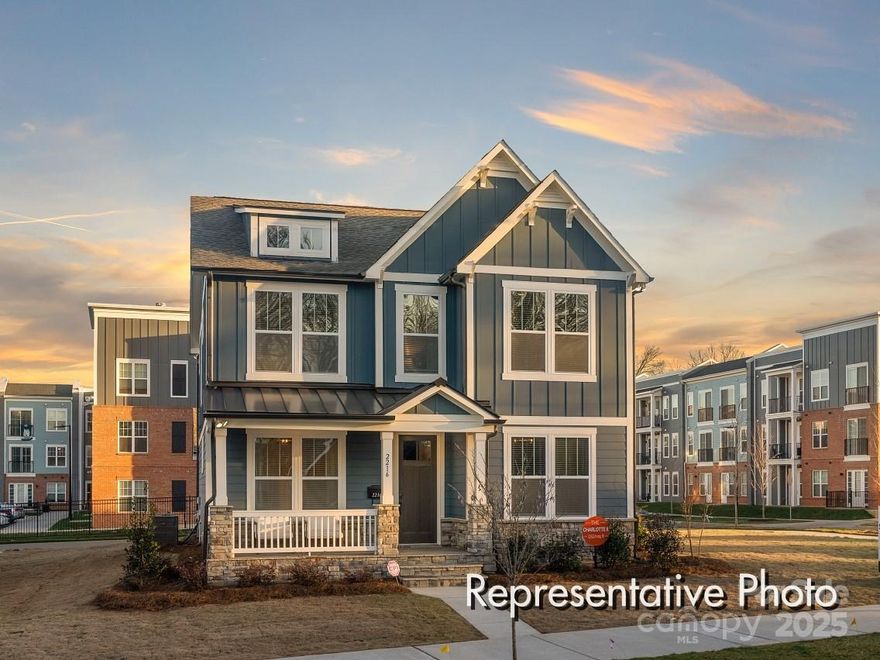 Introducing The Charlotte II, a flexible semi-custom proposed home in the highly desirable Colvin Park community in Rock Hill. Offering approximately 2,618 sq. ft. with 4–5 bedrooms and 3 baths, this thoughtfully designed plan combines comfort, style, and upgraded features. The first floor showcases a spacious study, formal dining room, and a convenient butler’s pantry leading to an open kitchen and expansive great room. A main-level guest bedroom  provides added versatility, while the built-in bench with storage enhances everyday functionality.
Upstairs, the luxurious primary suite features separate sitting room, ensuite, and expansive closet. Two additional bedrooms, a full bath, and a dedicated laundry room complete the second floor. With multiple customization options, The Charlotte II allows you to tailor finishes and features to fit your lifestyle—offering exceptional value and flexibility in one of Rock Hill’s most welcoming neighborhoods.