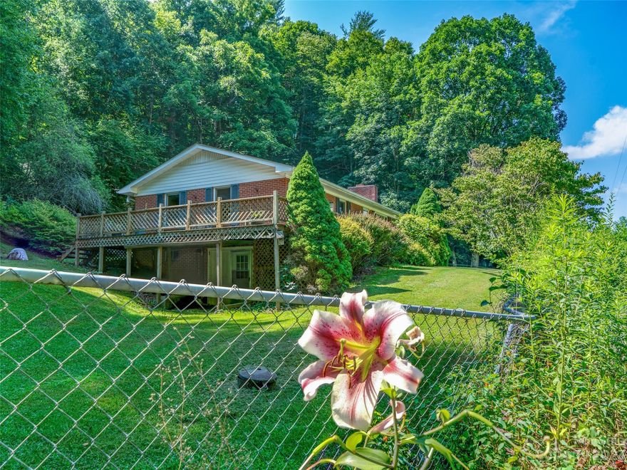 This adorable one story home is move in ready! Located just minutes to town this 2BR 1 BA home gives you plenty to work with.  Beautifully cared for lawn, attached garage and fenced in area are just a few of the great features of this home.  Just minutes to Burnsville and west side of town for convenience to Asheville. You will want to see this one.