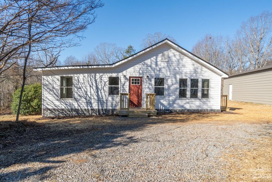 Welcome home! This quaint 3 bed, 2 bath residence sits on nearly 2 acres of picturesque land, providing tranquility and space for your every need. Recently undergoing a complete top-to-bottom renovation! New roof and siding in 2023.

The heart of this home is the brand-new kitchen, equipped with new appliances and granite counters. Both bathrooms have been tastefully redone with modern style.

Don't miss the expansive 1,000 sq ft garage or storage building, providing ample space for your vehicles, hobbies, or additional storage needs. 

For the outdoor enthusiast, this property offers an RV hook-up and covered storage, making it easy to hit the road whenever the mood strikes. Whether you're enjoying the serene surroundings from your spacious backyard or entertaining in the beautifully updated interior, this home is the perfect blend of comfort and convenience. Don't miss the opportunity to make this renovated gem your forever home!