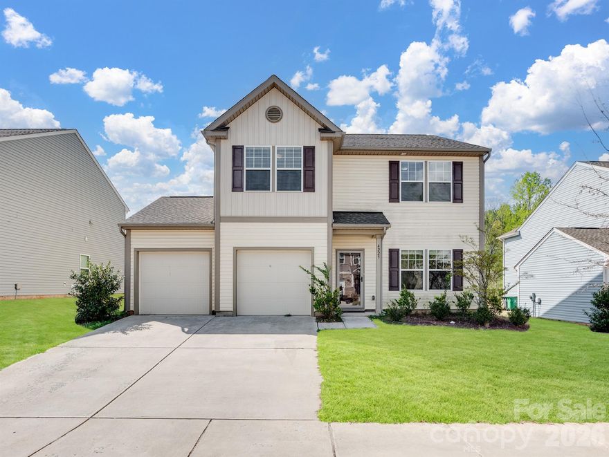 This move-in-ready 4-bedroom, 3-bathroom home at 4225 Stockbrook Dr. is an ideal choice for families looking for a functional and well-connected space in Charlotte, NC. Built in 2020, the 2,100-square-foot interior centers around an open-concept living area and a well equipped kitchen with stone countertops and walk-in pantry. Buyers will appreciate the spacious primary suite with its own walk-in closet, while the three additional bedrooms offer flexibility for children's rooms or a home office. Practical updates like energy-efficient central air and a modern heat pump ensure the home remains comfortable and cost-effective through every season. Outdoor living is easy here, with a private backyard for hosting neighborhood BBQs. The home is just minutes away from Reedy Creek Nature Preserve, a massive 737-acre destination featuring playgrounds, hiking trails, a dog park, and fishing spots. With quick 3-minute access to I-485 and local grocery stores nearby, this home balances quiet residential life with the convenience of a short commute