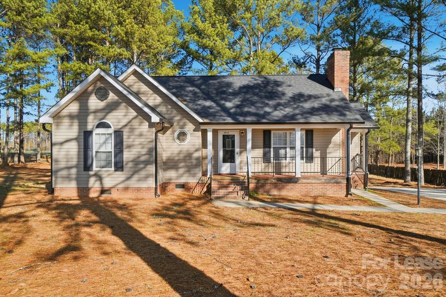 Located in Union County off Rocky River Road, this beautifully renovated 3-bedroom, 2-bath ranch home offers modern updates and comfortable living on a half-acre lot. The home features LVP flooring throughout and a bright, open layout.

The updated kitchen features stainless steel appliances, new countertops, and ample cabinet space, ideal for both everyday living and entertaining. Just off the kitchen is a spacious new deck, perfect for outdoor gatherings. The large living room showcases vaulted ceilings and a gas log fireplace, creating a bright and inviting atmosphere.

The primary suite includes a private, attached bathroom, while the secondary bedrooms are generously sized and offer flexibility for guests, a home office, or additional living space. A large storage shed provides plenty of room for tools, equipment, or outdoor gear.

Conveniently located with easy access to Rocky River Road while offering privacy and space—this home is move-in ready and a must-see.