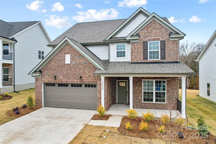 Welcome to this stunning new construction home nestled in the heart of Waxhaw, NC. Thoughtfully designed with both comfort and functionality in mind, this spacious residence offers 5 bedrooms and 4 full bathrooms, perfect for today’s modern lifestyle. The main level features a gourmet kitchen, with an open floor plan leading to a large gathering room and cafe area. Relax in your light filled covered screened patio. A guest suite on the main floor adds versatility and convenience for visiting family or friends. Upstairs, you'll find the Primary Suite with a luxurious owner's bathroom. Three more bedrooms and two full bathrooms (one "Jack & Jill" bathroom) along with a beautiful loft, perfect for a second media or gaming area. Located just minutes from Waxhaw’s charming downtown shops, dining, and top-rated schools, this home offers the perfect blend of small-town charm and modern elegance.