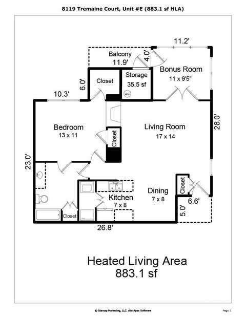 Photo of 8119 Tremaine Court #Unit E, Charlotte, NC 28227 (MLS # 4396383)