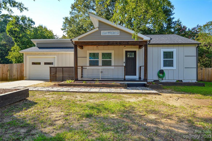 Nestled in the heart of Concord, this meticulously remodeled 2-bedroom, 1-bath home exudes charm and sophistication. Boasting high-end upgrades and a prime location just minutes from downtown, this property offers the perfect blend of comfort and convenience. The spacious open-concept living area seamlessly combines the living room and kitchen, creating an inviting environment for both daily living and entertaining. The kitchen is a culinary dream, featuring sleek quartz countertops, lots of cabinets, stainless steel appliances, and a large island that doubles as a breakfast bar. Two generously sized bedrooms offer comfortable retreats, complete with ample closet space. The beautifully appointed bathroom features contemporary fixtures, a spa-like shower, and designer tiling. No detail has been overlooked in the pursuit of creating a home that effortlessly combines comfort and luxury. All close the vibrant downtown Concord scene, offering dining, shopping, and entertainment options.