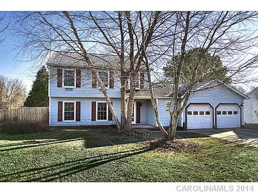 Fantastic home at a great value! Over-sized Master BR, maintenance free vinyl siding,dual pane energy efficient windows, 30 year shingles, wood burning fireplace, large level lot with fenced yard, storage building, 2 car garage with workshop area. Surround sound with speakers, video projector and screen, & security system with 2 cameras included. FREE HOME WARRANTY.