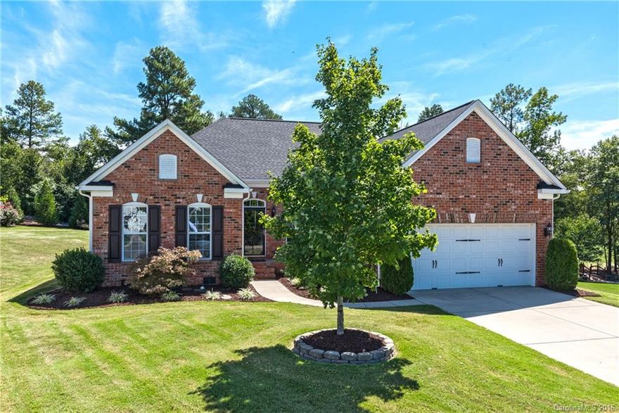 Wow!  Gorgeous ranch home with open floor plan in popular community! Updated kitchen with granite countertops, stainless steel appliances, a double oven, etc.! Updates bathrooms! Mature landscaping on a private and level cul de sac lot! Won't last!