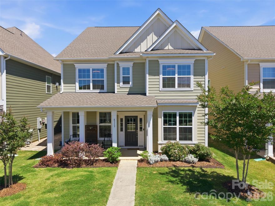 Tucked into the highly desirable Rea View Farm community and located within the sought-after Ardrey Kell High School district, this beautifully maintained 2-story home built in 2019 offers the kind of layout buyers rarely outgrow. With 4 bedrooms and 3 full baths upstairs plus a powder room on the main level, there is room for everyone to live comfortably while still enjoying inviting gathering spaces throughout the home.

The floorplan balances functionality and warmth, offering spacious living areas and a natural flow ideal for entertaining and everyday life. At the center of the home, the kitchen features a large island, walk-in pantry, and double convection ovens — creating a space equally suited for busy mornings, casual evenings, and holiday gatherings.

The fenced backyard extends the living experience outdoors with 50k invested for outdoor kitchen and patio perfect for cookouts, entertaining, game days, or simply unwinding at the end of the day.

 A 2-car garage adds everyday convenience and functionality.

Located just minutes from Rea Farms, Waverly, and Blakeney Shopping Center, you are surrounded by some of South Charlotte’s best shopping, dining, and daily conveniences including Whole Foods Market, Target, HomeGoods, and PetSmart. Zoned for Ardrey Kell High School, Rea Farms STEAM Academy, and Polo Ridge Elementary School, with quick access to I-485, this location delivers the lifestyle today’s South Charlotte buyers are searching for.