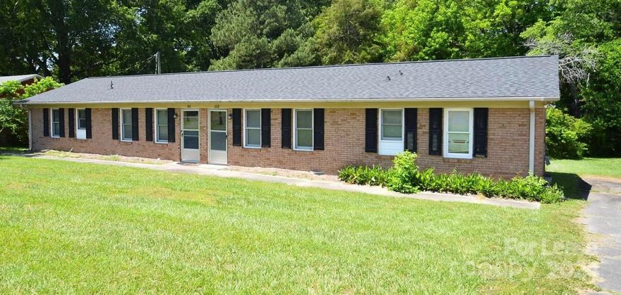 Two Bedroom/1.5 Bath residence for rent.  Approximately 940 SF offers kitchen and family room as well.  This is one side of a full brick duplex in Wingate .  Rental fee is $1700 per month plus prorata share of utilities.