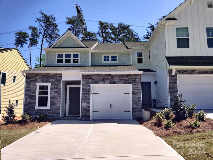 Almost New End Unit Townhome in the Gated Community of Handsmill off the shores of Lake Wylie. Spacious 3BR/2.5BTH! Open Concept Floorplan features Nicely Appointed Kitchen w/ Large Island w/Undermounted Sink, Stainless Steel Appliances - Gas Cooktop & Oven, Microwave, Dishwasher, Refrigerator, Granite Countertops. Breakfast Area has a Window and the Great Room has 2 Windows for lots of Natural Light. The Owner's Suite is on the 1st Floor and features a Standup Shower, Dual Vanity and WIC. Second Floor boasts a Large Loft, Secondary Bedrooms, BOTH w/WIC and a Full Bath. Rear Patio is Screened In PLUS a Patio. You have to see it to believe it!!