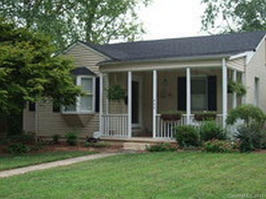 This Sedgefield bungalow was remodeled in 2008 with new roof, fixtures, stainless steel appliances, tile floors, tankless water heater, irrigation and more. New HVAC in 2014. Over sized one car garage. Short walk to the light rail and minutes from Uptown.