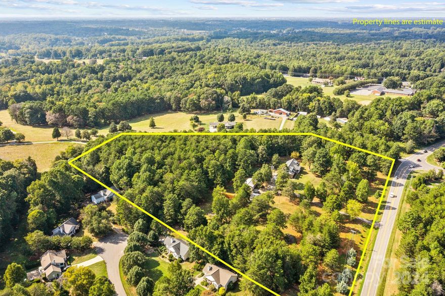 Developers and Builders take note! Almost 8 acres in Davidson that could be made into a small neighborhood. 718 feet of road frontage that is right across from the popular Anniston community. There is a home on the property that could be used as the construction building during the process. This property has a Davidson address with low Iredell county taxes. There is so much potential with this property! Two entrances into the property. About half of the land is already cleared and relatively flat terrain. Full brick home on the property has 3 bedrooms and 2 bathrooms. Detached Garage has almost 1,000 sqft. There is a 3 bedroom septic permit for the home and well on site. There is also a very nice storage shed on the property.