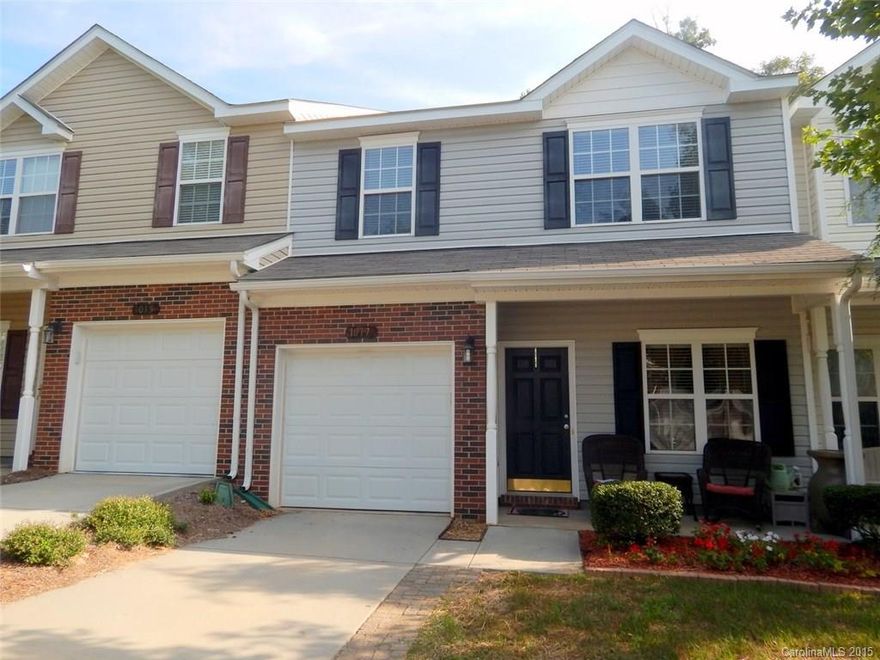Pull into the garage & come inside to this spacious, move-in ready town home! Relax on the rocking chair front patio after a long day's work. Grab your grill & cook out on the back patio with views of the private back yard. Enjoy meals in the formal dining room. Gather with friends in the great room that is open to the kitchen featuring a tile back splash & stainless steel appliances. Utilize the loft area that offers surround sound as an office, play room, or media room. New roof in 2014.