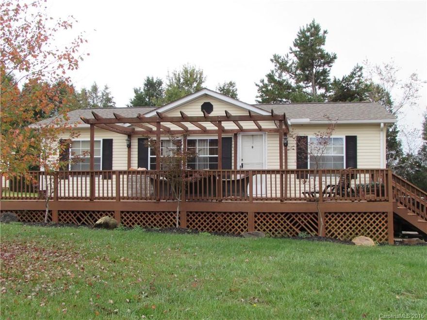 Cute 3Br/2Ba home on large lot with lawn maintenance included!  Enjoy the fall weather on the OVERSIZED front deck! Storage building available after Jan 1, 2017 for an additional $25/month.  Detached garage is used by property owner and is not for tenant use. Washer and Dryer for convenience only, owner may not repair or replace.