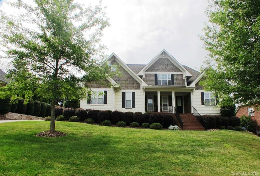 Golf course home! Shows like a model! Rocking chair front porch greets you to a large  welcoming foyer, dining room with fireplace, granite kitchen with SS appliances, breakfast bar and eating area, master bedroom on main level with custom closet, 3 bedrooms on upper level, sitting area, computer room, 2 full baths. Huge deck, large screened porch. Pictures to come.