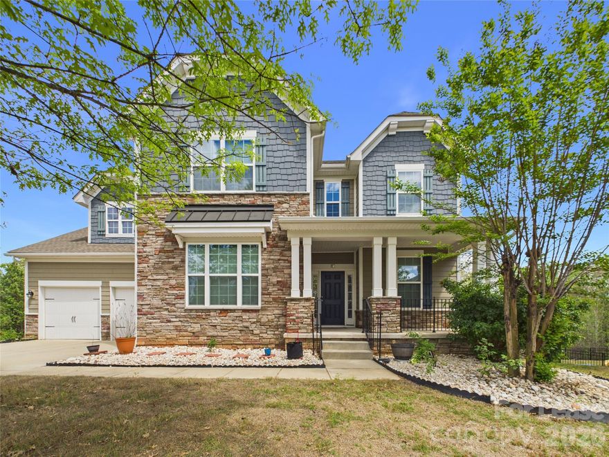 Welcome to this beautifully upgraded Jamison model by Lennar, now available for rent and ideally situated on a quiet cul-de-sac in one of Fort Mill's most sought-after communities. Set on a generous 0.37-acre lot with exceptional backyard privacy, this 5-bedroom, 3.5-bathroom single-family home offers a perfect blend of elegance, comfort, and modern living.

Step inside to a fully renovated main level featuring premium LVP flooring, offering both durability and a clean, modern aesthetic. The open-concept layout flows seamlessly into a bright and inviting sunroom an ideal space for relaxing, entertaining, or working from home. The gourmet kitchen showcases sleek finishes and high-end touches, including a premium Bosch 800 Series dishwasher known for its ultra-quiet performance and efficiency.

A standout feature of this home is the primary bedroom located on the main level, providing comfort, privacy, and easy accessibility. The laundry room is also conveniently located on the main floor, enhancing everyday functionality. Upstairs, additional spacious bedrooms and bathrooms offer flexibility for family, guests, or home office needs.

Equipped with roof-mounted solar panels, this home delivers significant savings on monthly utility costs while supporting a more energy-efficient lifestyle.

The expansive 2,200 sq ft unfinished basement offers exceptional versatility perfect for storage, a home gym, hobbies, or workshop space, a rare find in rental homes.

Enjoy outdoor living with a charming raised front porch, a wood deck patio, and a large private backyard. Elegant stone borders surround the home, enhancing curb appeal while minimizing maintenance and improving drainage.

Additional highlights include a spacious 2-car garage, a sunroom for extended living space, and a thoughtfully designed layout that balances comfort and convenience. Located in a top-rated Fort Mill school district and just minutes from shopping, dining, parks, and major commuter routes, this professionally managed home offers an exceptional rental opportunity.

This exceptional home is now available for rent schedule your private tour today and experience it for yourself!