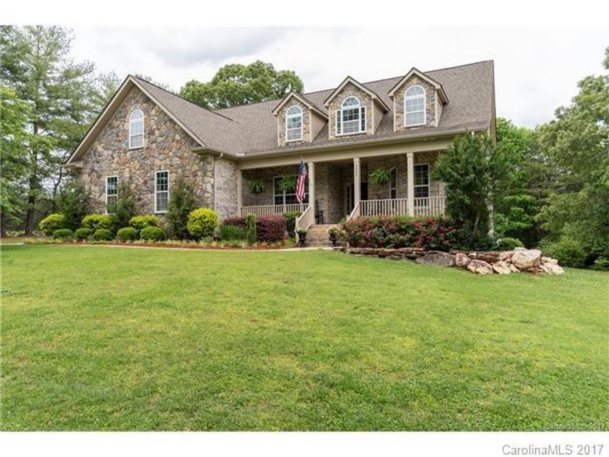 Impressive Custom Built Home on 1 acre, exterior is full brick and stone making home maintenance free, home is located off Hwy 73, near Lake Norman, shopping and dining. Less than 30 min from CLT airport. No HOA's or subdivision, low Lincoln County taxes. Home offers 3442heated sq ft, 5 Br/3Ba, master br on main level, dining room, office, greatroom, kitchen and breakfast room, HW floors and granite, new HW floors and carpet on main, wired unfinished bonus room, screen porch and 2 car garage.