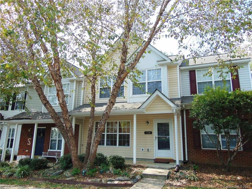 Wonderful, move-in ready Townhouse! Freshly painted. Lots of upgrades! Gas fireplace and laminate flooring in the greatroom. Stylish kitchen features convenient island, ceramic tile flooring and backsplash -- all appliances, including W/D remain. Vaulted master suite with spacious walk-in closet.  Relax at the pool or in your own private, fenced rear garden. Convenient to schools and shopping. USDA offers 100% financing. School assignments are for current school year.