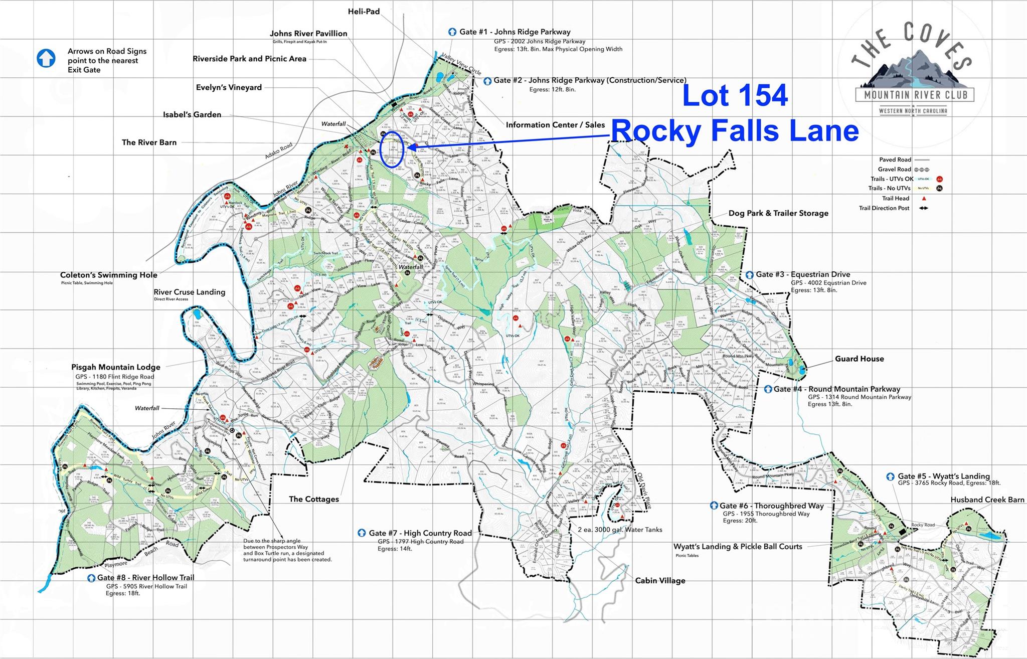 The Coves Mountain River Club - Land