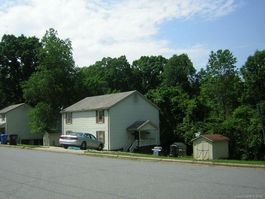 These duplexes are sold "as is." Perfect for a larger family.
