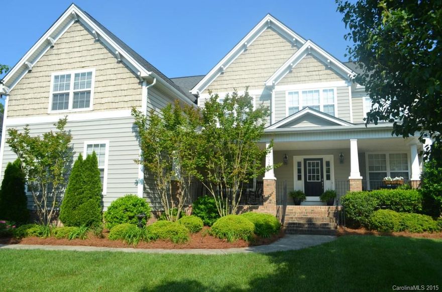 INVITING EXECUTIVE HOME FEATURES OVERSIZED COVERED PORCH W/ SITTING AREA, GRAND ENTRY INTO 2-STORY FOYER, DUAL STAIRCASE, LG OFFICE / FORMAL LIVING W/ FRENCH DOORS, FORMAL DINING, SPACIOUS LIVING RM W/ VAULTED CEILING, OPEN KIT & BKFST AREA, GUEST BEDROOM W/ FULL BATH ON MAIN. SPACIOUS UPPER STORY FEATURES LG MASTER SUITE W/ PRIVATE SITTING AREA & MBATH, HIS & HER CLOSETS, 3 SECONDARY BEDROOMS PLUS OVERSIZED BONUS / 6TH BEDROOM, SEPARATE STUDY AREA W/ BUILT IN DESK. AMPLE STORAGE & CLOSET SPACE!