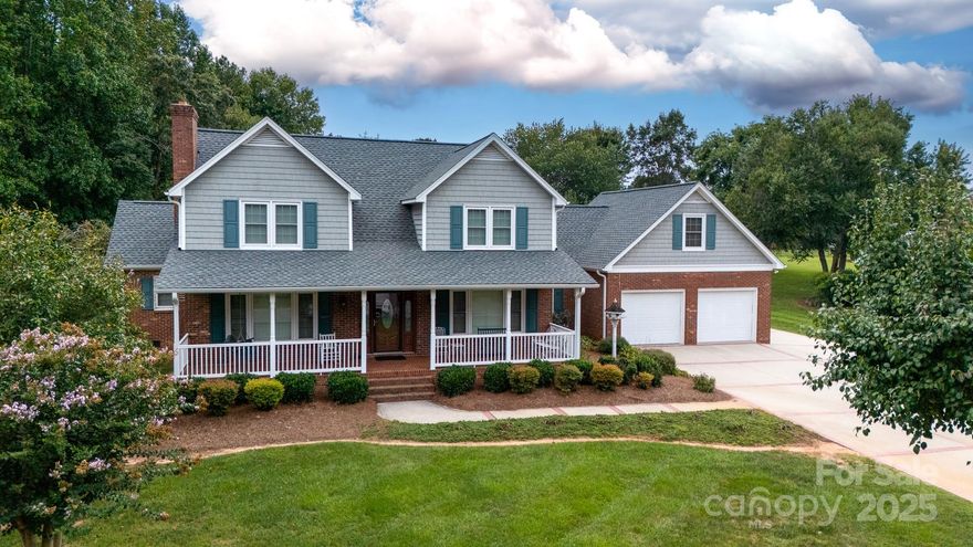 Huge Yard! Charming Porches! Desirable Su San Farms!

This beautiful home, located in highly sought-after Su San Farms, has been lovingly maintained for decades! Recent updates include a (2025) roof, plantation shutters throughout entire home, tankless water heater, termite bond, and regularly serviced HVAC systems and 2 brand new garage door openers w/ a keypad access — just a few examples of the exceptional care this home has received.

The kitchen is truly the heart of the home, featuring stunning granite countertops, custom cabinetry, a breakfast bar, and a coffee station. Just off the kitchen, you’ll find a versatile exercise/flex space conveniently located near the walk-in laundry room, garage, and covered back deck.

The primary suite on the main level boasts double vanities, a separate shower/tub and water closet, a spacious walk-in closet, and a serene view overlooking the backyard. Upstairs, you’ll discover three generous bedrooms, a full bath with double vanities, and a HUGE walk-in attic that extends nearly the full length of the home — perfect for all your storage needs!

The large backyard is ideal for entertaining, gardening, or simply enjoying the Carolina sunshine. An oversized front porch invites you to relax with a book, coffee, or tea.

This move-in-ready home has served its current family well, and now it’s ready to welcome you!