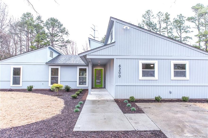 ALMOST NEW CONSTRUCTION RANCH in MoRa district! Enjoy one level Modern Style living in this 4 BR/2 bath home on a 1.03 acre cul-de-sac lot in Stonehaven.  Only slab and framing is original. All Brand New: floor plan, SS appliances, soft close cabinets, fixtures,electrical wiring,plumbing, shingle roof and resurfaced flat roof, HVAC, hardwood floors, tile, and carpet. Wired 2 story outbuilding w/loft space for storage. Close to proposed Silver Line light rail! 1 YR Home Warranty.Broker Interest.