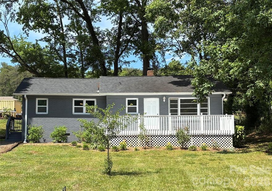 Charming, move-in ready full brick ranch nestled on almost a half-acre lot in Mount Holly. This quaint 3-bdrm. 1-bath home offers the perfect blend of comfort and convenience. The bright and inviting interior features original hardwood flooring, fresh paint throughout, new vinyl flooring in kitchen and bath and new interior doors, a tankless water heater that was recently replaced. Living room with large picture window...Kitchen with breakfast area, stainless steel appliances and some new cabinetry. Home was fully renovated in 2020-2021 to include new appliances, new roof, new windows except large picture window in living area, new septic tank and moisture barrier. The exterior brick and deck both were just painted! Nice size lot! Perfect for first time buyers, downsizers or investors. This home combines affordability, location and sooo many updates!!Motivated seller!!