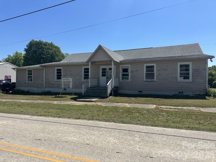 Investment opportunity in the growing Clover, SC market! Situated on a generous lot, this property offers 3,225 square feet of existing structure, providing endless potential for redevelopment, renovation, potential office conversion, community use or income-producing possibilities. 

Currently listed as vacant land in tax records, the property includes a standing building that presents added value and flexibility for investors, builders, or entrepreneurs looking for their next project. Conveniently located with road frontage and easy access to surrounding areas, this unique property is ideal for those seeking a value-add opportunity in a growing area.

Bring your vision and unlock the possibilities this Clover property has to offer