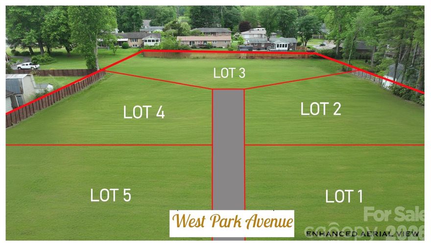 WEST PARK AVE…5 spacious level lots in the heart of Hendersonville located on a private cul-de-sac ready for development of your next residential community. Steps away from The Park at Flat Rock, just off Greenville Hwy, this central location is 8 min. from I-26, with easy access to Downtown Hendersonville, Flat Rock Playhouse & Carl Sandburg National Park. Landscaped berm and fence across the entrance, with 5 deeded home sites - each a generous, level and open .3 acres  +/- With CITY WATER, NATURAL GAS, HIGH SPEED INTERNET; City Sewer connection possible and plans provided. Ideal location for a luxury garden community with ZERO CITY TAXES! 

Individual lots: 32 W. Park Avenue, 52 W. Park Avenue, 55 W. Park Avenue, 51 W. Park Avenue, 29 W. Park Avenue

REID: Lot 1 (10010974); Lot 2 (10010975); Lot 3 (10010976); Lot 4 (10010977); Lot 5 (10010978)