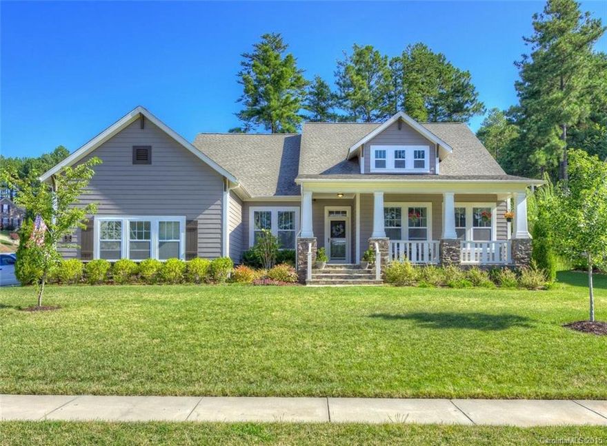 Stunning home meticulously maintained w/ upgrades galore! Open floor plan w/ hardwoods throughout excluding bedrooms. Huge kitchen w/ center island, tons of cabinets, all open to breakfast and living rm. Large master suite with fabulous bath & stunning tile work. Fantastic outdoor living space w/ screened porch & patio area. Upstairs huge 4th bedrm or bonus rm w/ full bath. Would make a great teenager space! Closet unfinished. Tons of walk in attic space. Professionally landscaped w/ irrigation.