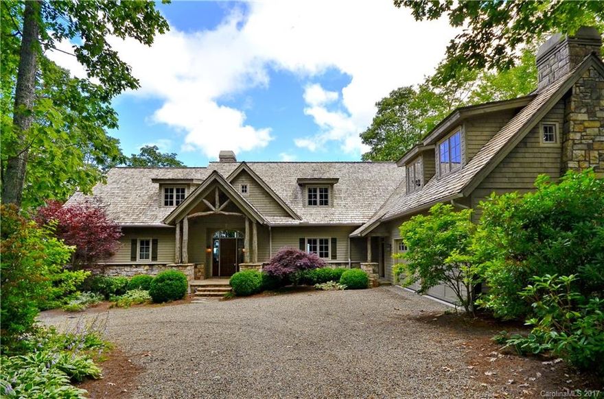 Picture Perfect Paradise in Cedar Hill. Exquisite estate with 3.01 sprawling acres offers sweeping panoramas of Sapphire Valley and beyond. Well-suited for entertaining family and friends, this exceptional four bedroom, five-and-a-half bath luxury estate. Beautifully landscaped with a magazine cover interior featuring chef's kitchen, wet bar, wine cellar, guest suite with fireplace, loft area with kitchenette, master suite with dressing room-too many features to list. Offered fully furnished!