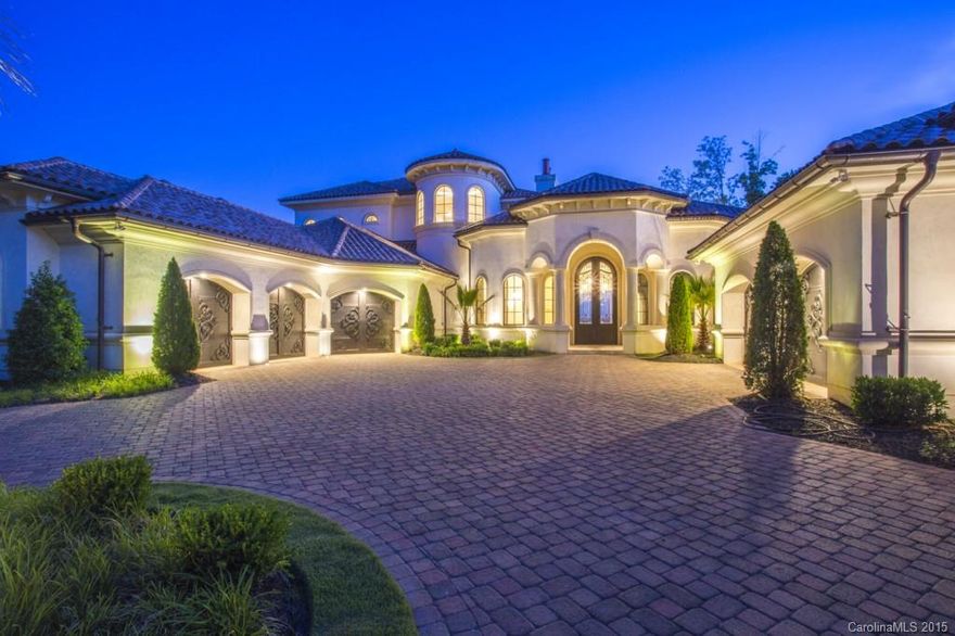 Waterfront Estate on Lake Norman just listed in Cornelius, NC.  Just under 10,000 sq ft with breath taking views from every room. Features include: 5 car garage, Elevator, Control 4 smart home, salt water pool & hot tub, built in grill station, complete second kitchen on the lake level, approx 5,000 sqft of outdoor living including balconies and terraces, private dock, and so much more.