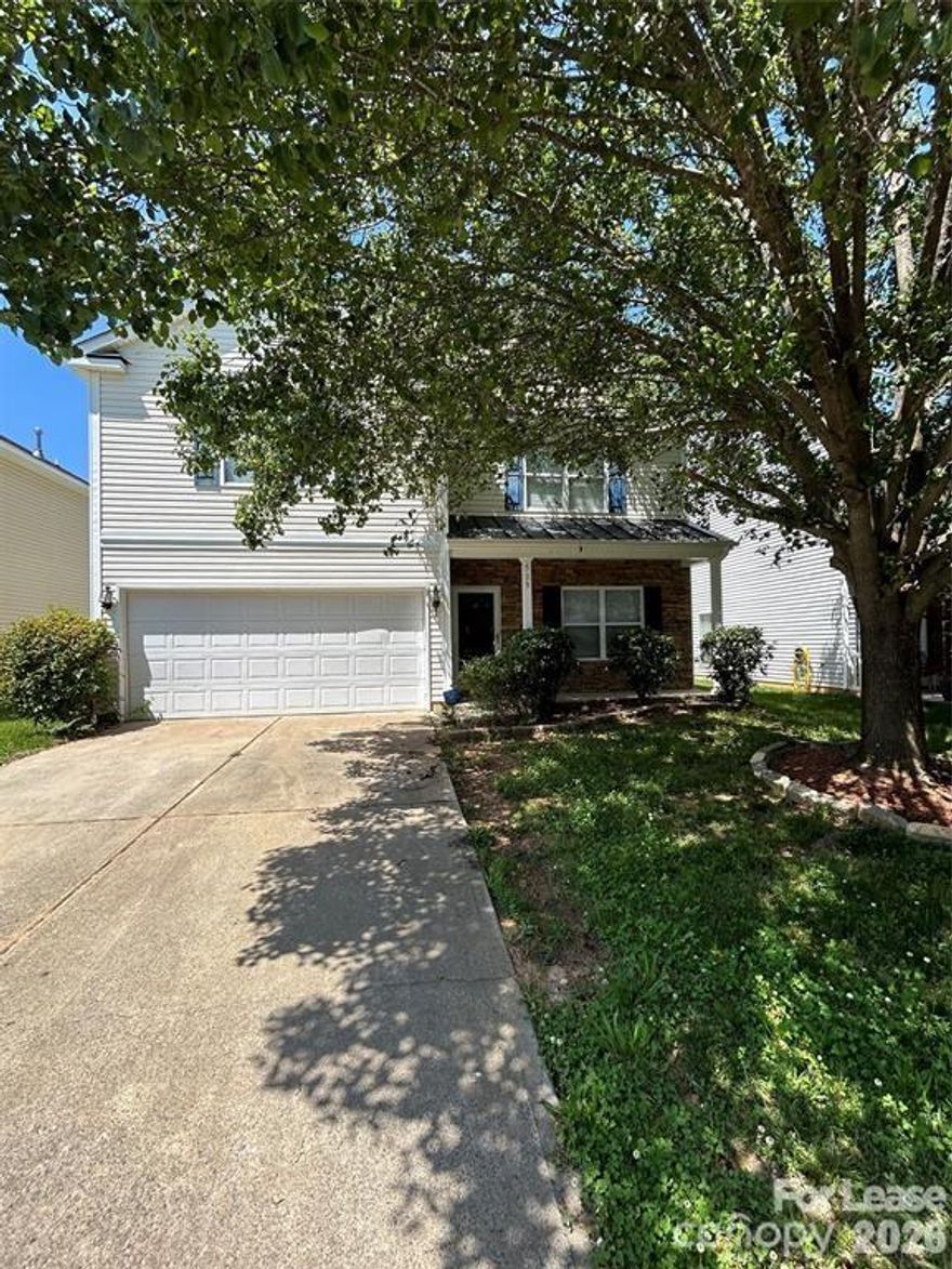 3 Bedroom with a loft, 2 story home available for immediate move-in.  Call today to schedule your showing.