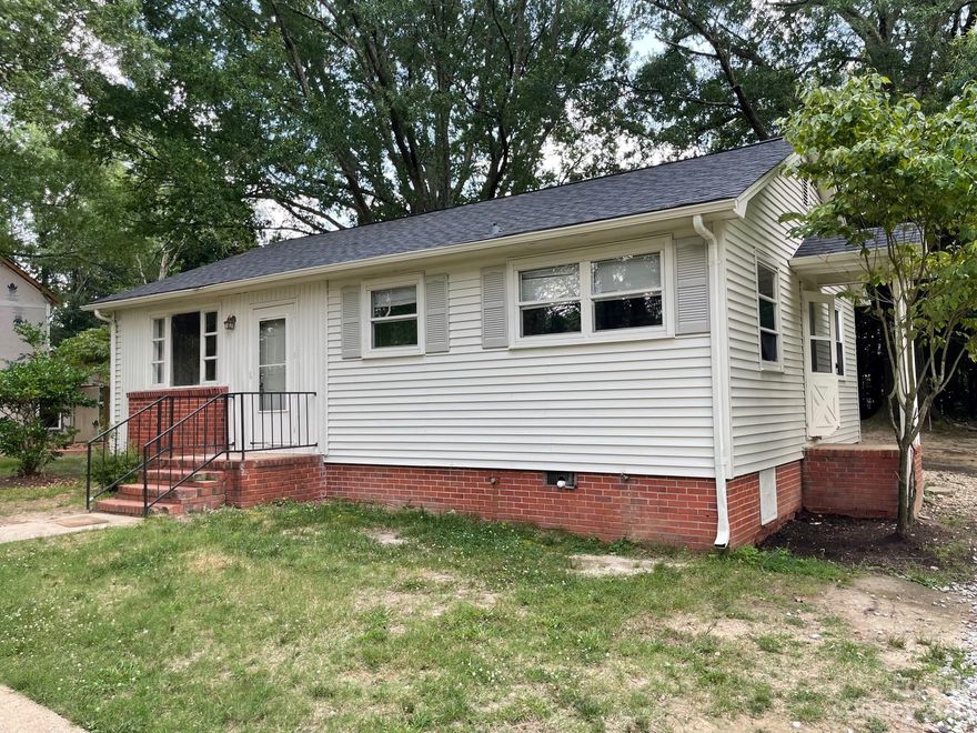 This 2 bedroom, 1 bath single-family home is tucked away on a quiet street. Great price point for the Hickory Grove area. This would make a great first home or long-term investment opportunity. Updated interior pictures coming soon. Central HVAC, Gas heat (1992), New water heater 2017, freshly painted, mixture of hardwood floor, LVP flooring, new roof in 2022.