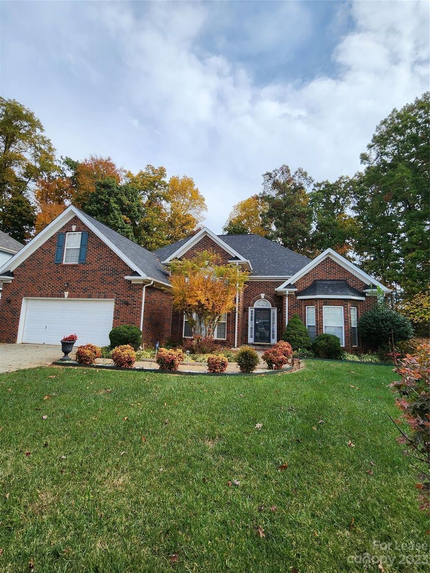 Welcome to this beautiful Single-Family Home located in the Hampton Place Subdivision in Charlotte. This spacious home features 4 bedrooms and 3 bathrooms, providing ample space for your needs. The large eat-in kitchen with a cathedral ceiling is perfect for those who love to cook and entertain, while the open floor plan creates a seamless flow throughout the home. The office/flex space offers versatility and can be used to suit your individual needs. Additional features include washer and dryer hookups, custom blinds throughout, two-car garage, fenced in yard and a storage shed.

As a resident of this community, you will have access to a range of amenities including a community pool, clubhouse, tennis courts, and a playground. Whether you're looking to relax by the pool, host gatherings in the clubhouse, or stay active on the tennis courts, there is something for everyone.