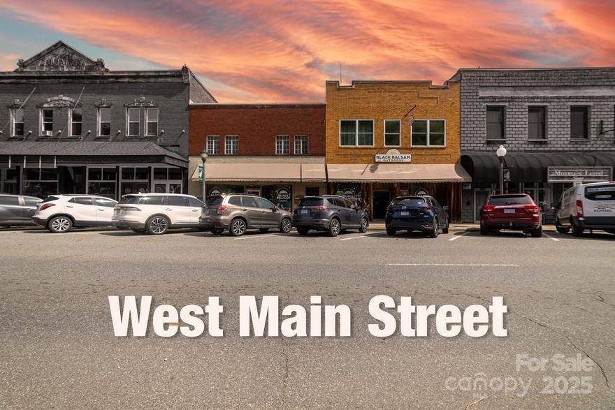 Located on bustling West Main Street in Sylva, NC, these two buildings boast impressive road frontage. The lower levels house a thriving retail store, attracting a steady stream of customers. The upper levels of both buildings together feature 13 rentable office spaces, offering substantial income potential! Additionally, the basement levels provide further business opportunities, with one being a fully finished retail space. Situated in a high-traffic area, these properties present fantastic opportunities for various business ventures.