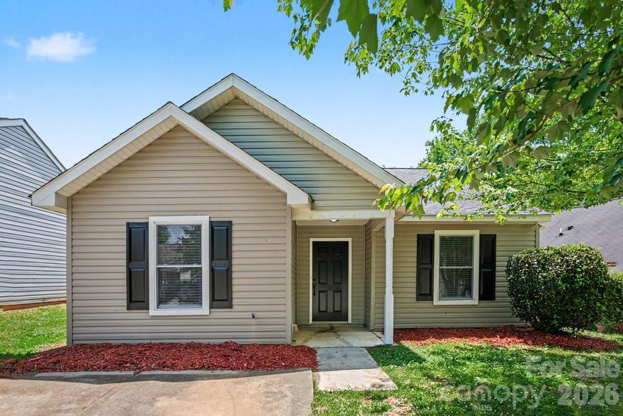 This move-in ready three-bedroom, two-bathroom home is located in the desirable Hunterbrook neighborhood. The interior features a spacious open floor plan, creating a seamless and airy feel throughout the main living areas. At the heart of the home, the beautifully finished kitchen is a standout, boasting elegant quartz countertops and sleek stainless-steel appliances. This functional and stylish space is perfectly designed for both everyday cooking and entertaining. The location offers incredible convenience, situated just minutes away from local essentials including grocery stores, various restaurants, and popular attractions like IKEA. Whether you are looking for local dining or a quick shopping trip, this prime location puts everything you need within easy reach. Schedule your private showing today!