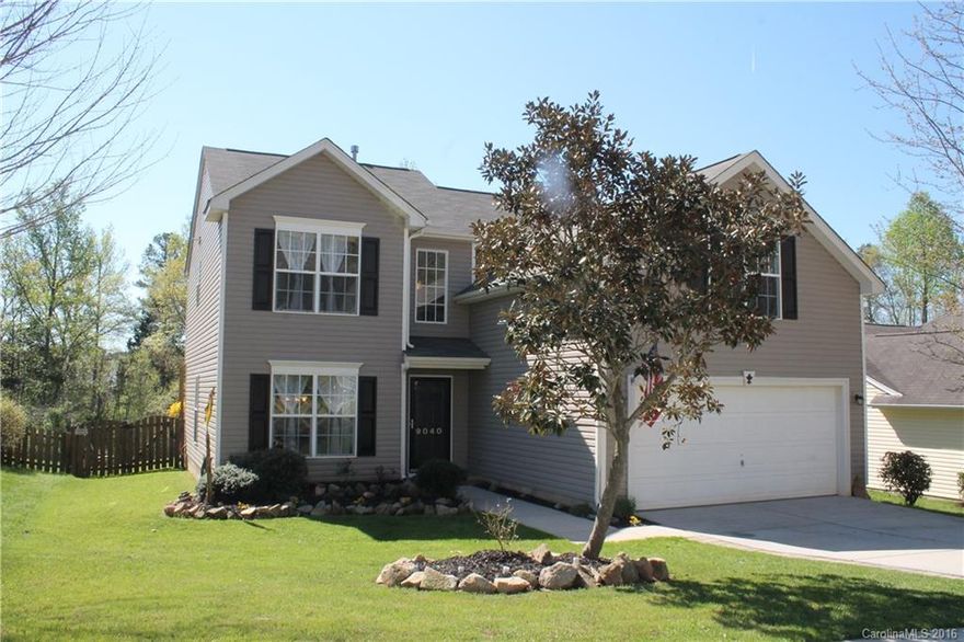 Brand new carpet, new roof 2014, laminate flooring throughout first floor. Covered deck with ceiling fan overlooking gorgeous lawn, firepit area and woods behind house. Fenced yard with 2 gates. House is prewired for security and surround sound. House is in perfect show condition and ready to move right in! This one wont last at this price!