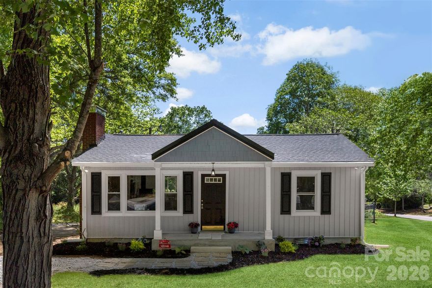 Charming Cottage in the Heart of Clover — Fully Updated & Move-In Ready

This one has curb appeal — because everything underneath that charm has been done right, from the ground up.  And best of all it qualifies for USDA 100% Financing.

New roof. New siding. New gutters. New electrical. New plumbing. New vapor barrier. New back deck. New covered front porch. Granite counters, LVP flooring, farmhouse touches with new interior paint.  If it could be updated, it was.

Step inside and you'll find a warm, modern farmhouse interior that feels intentional — not just slapped together. The wood-burning fireplace anchors the living room, the laundry room is tucked right inside the home, and three bedrooms plus two full baths give you everything you need without the square footage you don't.
Out back, there's a fully fenced yard ready for dogs, kids, garden beds, or all three.

All of this sits just a short walk from downtown Clover — local shops, good food, and that small-town feel that's getting harder to find. And yes, you're in the Clover School District, one of the most sought-after in York County.

First-time buyers, this one was practically built for you. Updated home. Great schools. Real value. No compromises.