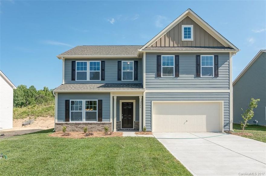 NEW! 5BD/3BTH in Fox Ridge! Bedroom on Main, Formal Dining, Oversized Great Room are just a few of the Features in this Home! Master Suite includes Garden Tub, Dual Sink Vanity, Separate Shower, and Large Walk in Closet! Upgraded Finishes throughout home including Granite, Stainless Steel Appliances, and Sustainable Wood Laminate! With OVER 2700HSF, this Home will deliver Space and Style at the Price You Want!