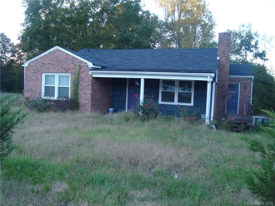 Cute brick house with some updates.  Owner has not completed all repairs and updates.   Buyer should plan to finish renovations.