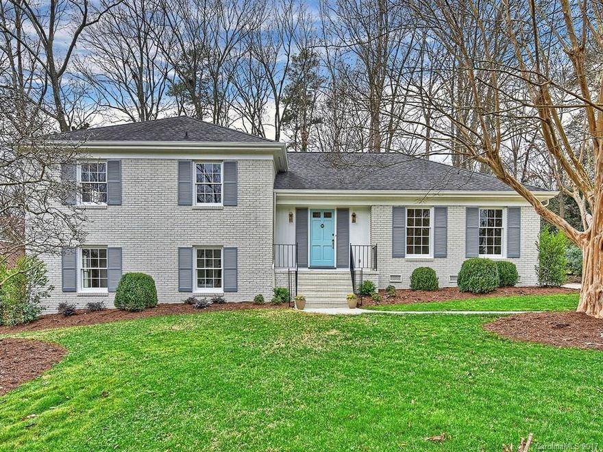 Charming and immaculate 4 bedroom 3 bath home in Stonehaven.  Complete interior/exterior freshly painted, Dec '16/Jan '17.  Original hardwoods refinished & new hardwoods added in kitchen & lower level.  New sinks, new toilets, framed mirrors, new light fixtures in every room.  Gorgeous new kitchen backsplash & countertops, sink/faucet.  All new stainless kitchen appliances including 5 burner gas stove!  Fantastic laundry rm, new back storm doors added which lead to awesome back yard and patios.