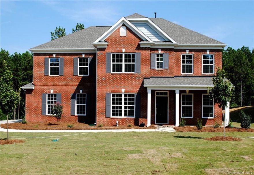 One of our most popular floorplans!  Full Brick & spacious with a side load 2-car garage on a 1/2 acre!  Lovely, tucked away neighborhood, desirable schools, and public Lake Wylie access approx a mile away.  Interior features include formal Dining Room, Private Study, Butler's Pantry, Walk-in Storage Pantry, Open Kitchen with Quartz countertops and 42" cabinets. Extended Breakfast Room, and Large Family Room with Gas Fireplace!  Full Guest Suite on Main, Luxury Owner's Suite up, plus huge Bonus!