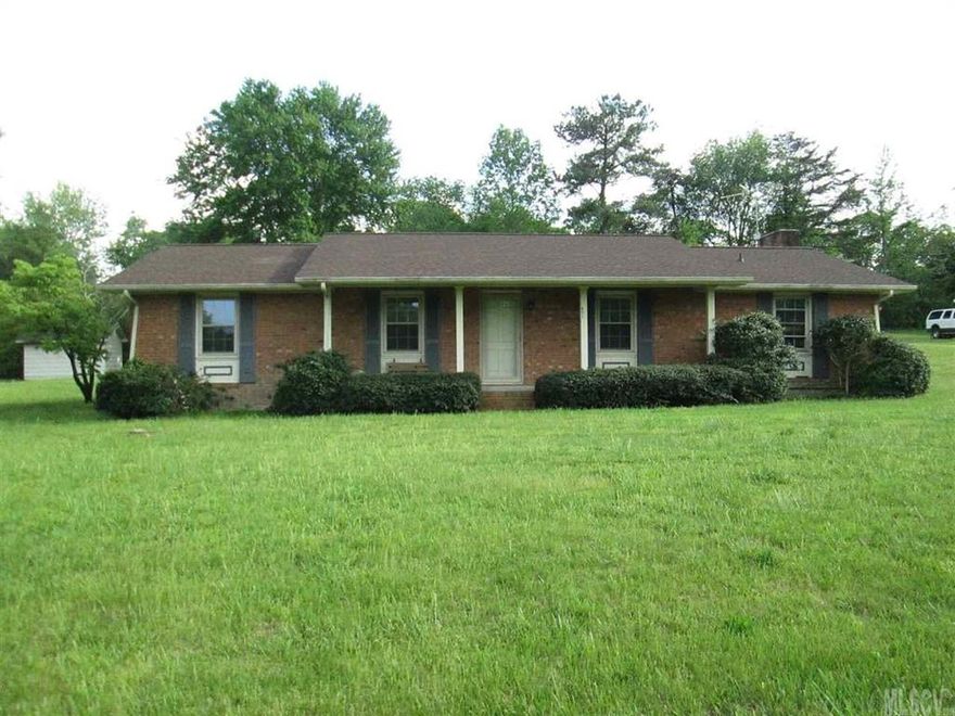 Brick Ranch Style House, Priced below tax value, Will not last long. New roof, House needs some TLC and will not qualify for FHA, USDA, or most loans.  A great deal for a cash buyer.