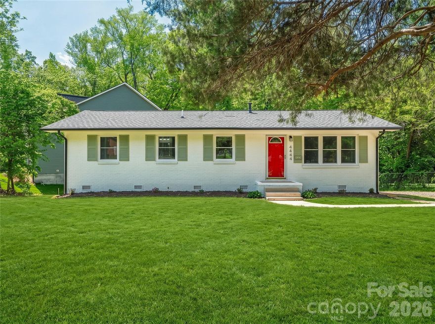 Completely renovated brick home with modern designer finishes and a move in ready feel. This inviting home features an open floorplan, a stunning electric fireplace, and a spacious kitchen with luxury tile, a large island, and an impressive dining area perfect for everyday living or entertaining.

Both bathrooms have been beautifully updated with upscale tile finishes. Situated on a private corner lot, the property offers a large fenced yard while still being close to shopping, dining, highways, and everything Charlotte has to offer. Stylish, spacious, and full of new upgrades, this home truly feels like home.

This property qualifies for up to $10,000 in buyer assistance for eligible buyers, including $5,000 toward closing costs and $5,000 toward down payment.