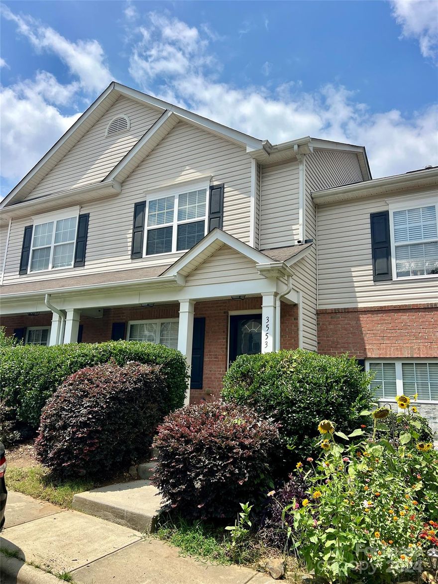 BE THE FIRST to live in a MOVE IN READY townhome in The Village at Mill Creek! NEW PAINT! NEW LVP FLOORING! NO CARPET! Features include a PRIVATE bathroom for both bedrooms upstairs, half bathroom on main floor, washer and dryer included (upstairs), ceiling fans in bedrooms and living room, and a storage closet on outside patio. This stunner is CONVENIENTLY LOCATED mere minutes away from Concord Mills, restaurants, shopping golf courses, Concord-Padgett Regional Airport, Charlotte Motor Speedway, I-85 and I-485. Pets are conditional. Resident liability insurance is required.