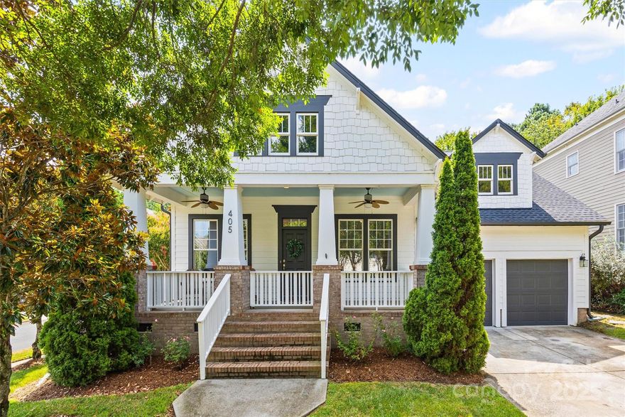 Stunning 4-bedroom, 3 full-bath ranch home in highly sought-after Baxter Village! Situated on a desirable corner lot at the entrance of a cul-de-sac, this home boasts 10’ ceilings, refinished hardwood floors throughout, and exquisite custom carpentry featuring board and batten and shiplap accents. The open floor-plan, chef's kitchen with large kitchen island, high-end finishes throughout and a beautifully updated primary suite featuring a luxurious bathroom with custom cabinetry and a double shower. A versatile flex space offers the perfect spot and additional  sitting area. Enjoy outdoor living on the massive front porch or rear porch and oversized deck, perfect for entertaining. New roof (2025) and freshly painted throughout. Epoxy finished garage floors. Zoned for award-winning Fort Mill schools and surrounded by Baxter Village’s incredible amenities—two community pools, two community centers, tennis courts, playgrounds, trails, shops and restaurants —this home truly has it all!