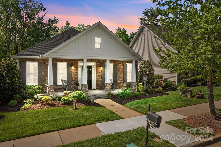 This amazing home is located in the highly desired Lake Norman community of Bailey's Glen-the heart of it all. This 2 bed/2 bath home boasts unparalleled finishes. The primary suite, kitchen and laundry room have all been remodeled! The primary makes living easy with a zero entry shower and safety bars, & baseboard floor heating. The redesigned kitchen has stainless steel appliances, top of the line KraftMaid cabinetry, new quartz countertops, amazing backsplash, & new lighting complete this space.   Total HVAC replaced on 04/04/2024. Gas fireplace in great room and beautiful engineered bamboo floors. This home has an easy flow for living and entertaining with an office, plantation shutters, rear facing 2 car garage and ample storage.  Bailey’s Glen, offers active adult 55+ living with a  bevy of amenities including: outdoor pool, pottery workshop, bocce ball, putting green, golf net, pickleball, gym, picnic areas and club house. 
Please see Documents for a full list of upgrades